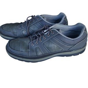 Rockport Casual Confort Walking Shoes Gray Lace Up EUC Mens Size 13